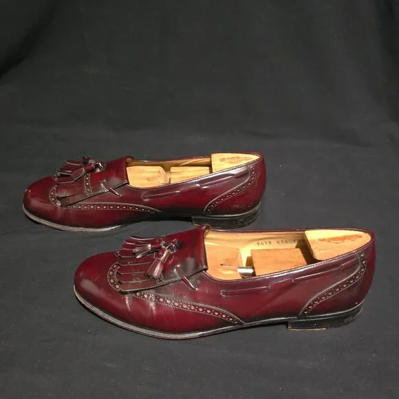 Salvatore Ferragamo Italy Men\'s Lucas Leather Kiltie Tassel Loafer 10.5 2E SALVATORE FERRAGAMO Lucas Leather Kiltie | Mercari main image 3